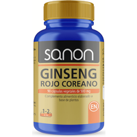 Sanon Ginseng Rojo Coreano 500 Mg 90 Cápsulas Vegetales
