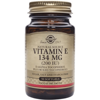 Solgar Vitamina E 200 UI 134 mg 50 Cápsulas