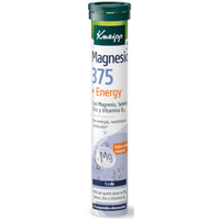 Kneipp Magnesio 375 +Energy Vitaminas 15 Comprimidos Efervescentes
