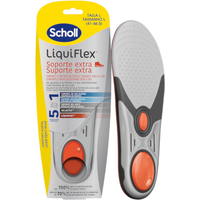 Scholl Plantillas Liquiflex Soporte Reforzado Hombre 1 Par (Talla 41-46,5)