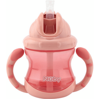 Nûby Flip-It Taza Asas +12m 240 ml Rosa
