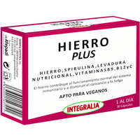 Integralia Hierro Plus 30 Cápsulas