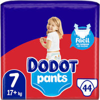 Dodot Pants Pañales Braguita T7 (+17 kg) 44 uds