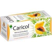 100% Natural Caricol Digestivo 20 Estuches Individuales
