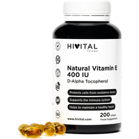 Hivital Vitamina E Natural 400 UI 200 Perlas