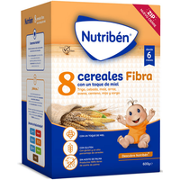 Nutribén 8 Cereales y Miel Fibra 600 gr