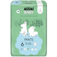 Moomin Baby Braga Pañales Talla 6 (12-20 kg) 36 uds