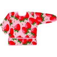 Twistshake Babero Manga Larga Fresas