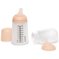 Suavinex Zero Zero Set Biberón Anticólicos Flujo Medio +3m 270 ml + Bolsa Fair