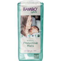 Bambo Nature Gasa Protege Camas para Fugas 60x90 cm 10 uds