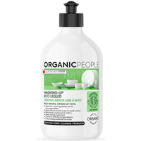 Organic People Líquido Lavavajillas Ecológico Lima y Menta 500 ml