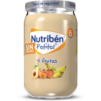 Nutribén Potito 4 Frutas +6m 235 gr