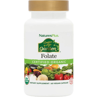 Nature's Plus Garden Folato 60 Cápsulas Veganas