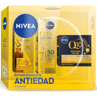 Nivea Q10 Power Sérum Doble Acción 30 ml + Fluido UV Diario SPF50 40 ml + Crema Noche