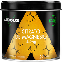 Aldous Citrato de Magnesio 440mg 250 Cápsulas