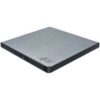 HL Data Storage Slim Portable externer DVD-Brenner silber