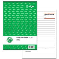 SIGEL Gesprächsnotiz Formularbuch GE515 SIGEL Gesprächsnotiz Formularbuch GE515