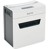 LEITZ IQ 6X Protect Premium Aktenvernichter mit Partikelschnitt P-4, 4 x 40 mm, bis 6 Blatt, weiß LEITZ IQ 6X Protect Premium Aktenvernichter mit Partikelschnitt P-4, 4 x 40 mm, bis 6 Blatt, weiß