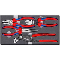 KNIPEX Zangen-Set Profi 00 20 01 V15 Seitenschneider, Spitzzange, Kombizange, Nut- und Federzange KNIPEX Zangen-Set Profi 00 20 01 V15 Seitenschneider, Spitzzange, Kombizange, Nut- und Federzange