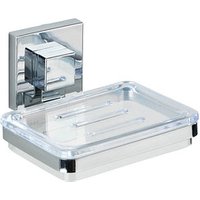 WENKO Seifenschale Wandmontage  Quadro silber