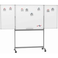 MAUL mobiles Whiteboard MAULstandard 120,0 x 100,0 cm weiß kunststoffbeschichteter Stahl