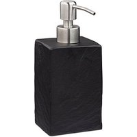 relaxdays Seifenspender 10031054_46 schwarz Polyresin 200,0 ml