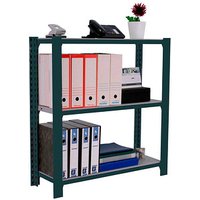 Simonrack Schwerlastregal OFFICCLICK 3 8425437103377 anthrazit, silber 90,0 x 30,0 x 100,0 cm