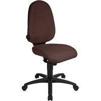 Topstar Bürostuhl Syncro Pro 5, S500 G08S Stoff braun, Gestell schwarz