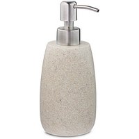 relaxdays Seifenspender 10031061_778 beige Polyresin 300,0 ml