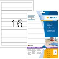 400 HERMA Ordneretiketten 5118 weiß