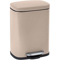 WENKO Leno Kosmetikeimer 5,0 l taupe