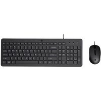 HP 150 Tastatur-Maus-Set kabelgebunden schwarz