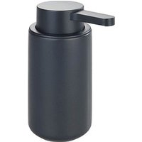WENKO Seifenspender Woya 54657100 schwarz Keramik 250,0 ml
