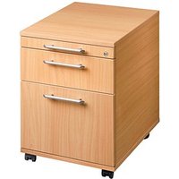 HAMMERBACHER Sira Rollcontainer buche 3 Auszüge 42,8 x 58,0 x 59,0 cm HAMMERBACHER Sira Rollcontainer buche 3 Auszüge 42,8 x 58,0 x 59,0 cm