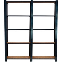 Simonrack Schwerlastregal OFFICLICK 5 8425437127816 anthrazit, braun 160,0 x 30,0 x 210,0 cm