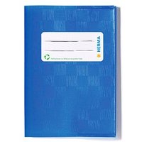 HERMA Heftumschläge blau Kunststoff DIN A6