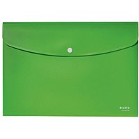 AKTION: LEITZ Dokumententasche Recycle 4678 DIN A4 grün genarbt mit Prämie nach Registrierung