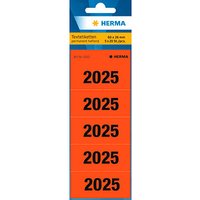 100 HERMA Inhaltsschilder 2025 rot 100 HERMA Inhaltsschilder 2025 rot