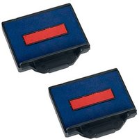 2 trodat Ersatzstempelkissen 6/50/2 blau/rot 4,1 x 2,4 cm 2 trodat Ersatzstempelkissen 6/50/2 blau/rot 4,1 x 2,4 cm