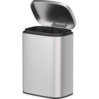 WENKO Sare Kosmetikeimer Wandmontage 5,0 l silber, matt