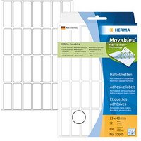 896 HERMA Movables Etiketten 10605 weiß 13,0 x 40,0 mm 896 HERMA Movables Etiketten 10605 weiß 13,0 x 40,0 mm
