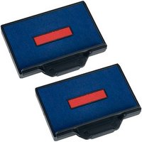 2 trodat Ersatzstempelkissen 6/56/2 blau/rot 5,6 x 3,3 cm 2 trodat Ersatzstempelkissen 6/56/2 blau/rot 5,6 x 3,3 cm