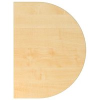 HAMMERBACHER Anbautisch höhenverstellbar Akandia ahorn, silber halbrund 60,0 x 80,0 x 65,5 - 82,5 cm HAMMERBACHER Anbautisch höhenverstellbar Akandia ahorn, silber halbrund 60,0 x 80,0 x 65,5 - 82,5 cm