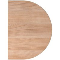 HAMMERBACHER Anbautisch höhenverstellbar Akandia nussbaum, silber halbrund 60,0 x 80,0 x 65,5 - 82,5 cm HAMMERBACHER Anbautisch höhenverstellbar Akandia nussbaum, silber halbrund 60,0 x 80,0 x 65,5 - 82,5 cm