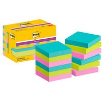 Post-it® Super Sticky Cosmic Haftnotizen extrastark farbsortiert, 12 Blöcke Post-it® Super Sticky Cosmic Haftnotizen extrastark farbsortiert, 12 Blöcke