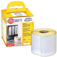 AVERY Zweckform Etikettenrolle für Etikettendrucker AS0722480 weiß, 190,0 x 59,0 mm, 1 x 110 Etiketten AVERY Zweckform Etikettenrolle für Etikettendrucker AS0722480 weiß, 190,0 x 59,0 mm, 1 x 110 Etiketten