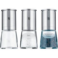 WMF Gewürzmühlen De Luxe transparent 3-tlg. WMF Gewürzmühlen De Luxe transparent 3-tlg.