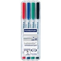 STAEDTLER pen Whiteboard-Marker farbsortiert 1,0 mm, 4 St. STAEDTLER pen Whiteboard-Marker farbsortiert 1,0 mm, 4 St.
