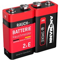 2 ANSMANN Batterien 6LR61 E-Block 9,0 V 2 ANSMANN Batterien 6LR61 E-Block 9,0 V