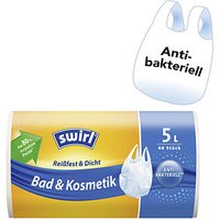 swirl® Kosmetikbeutel 3290 5,0 l weiß, 40 St.